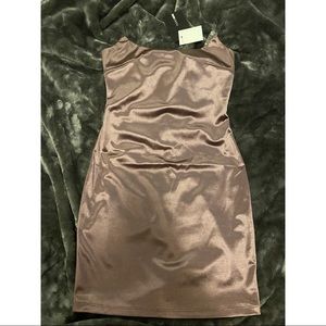 Satin Bodycon Dress